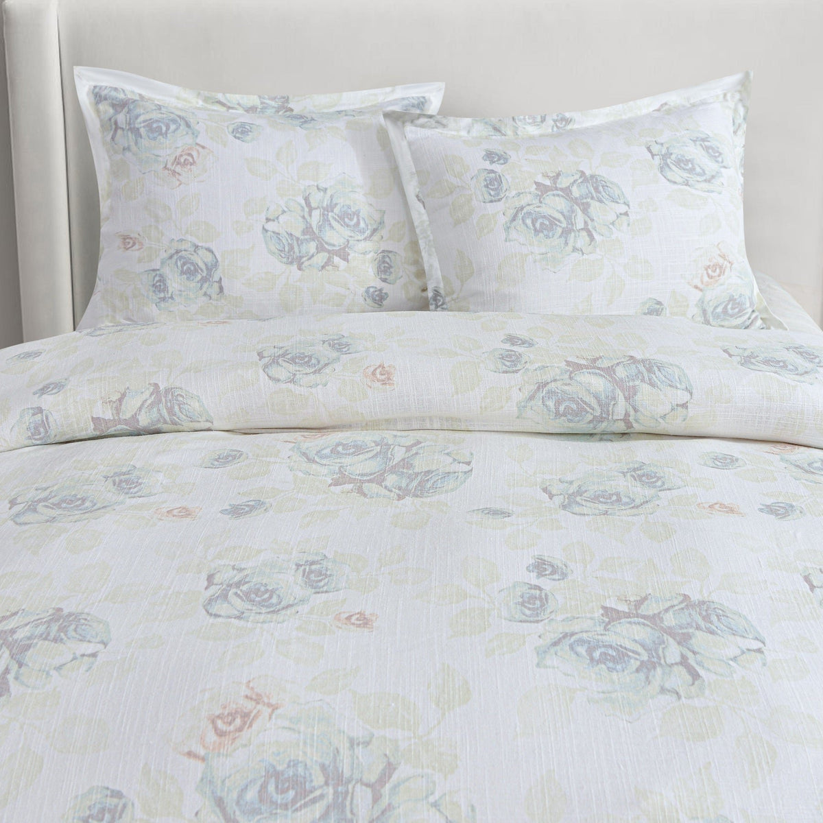 Roseline Linen Duvet Set- Super King — alternate view 3