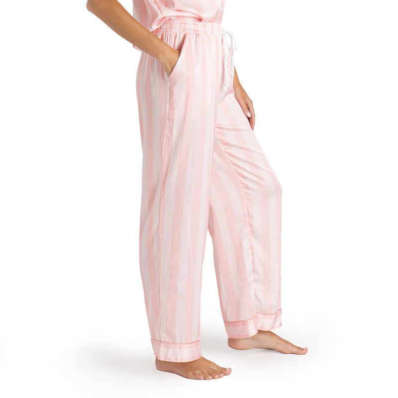 Beauty Sleep Satin Pajama Pants Feline Sleepy — alternate view 5