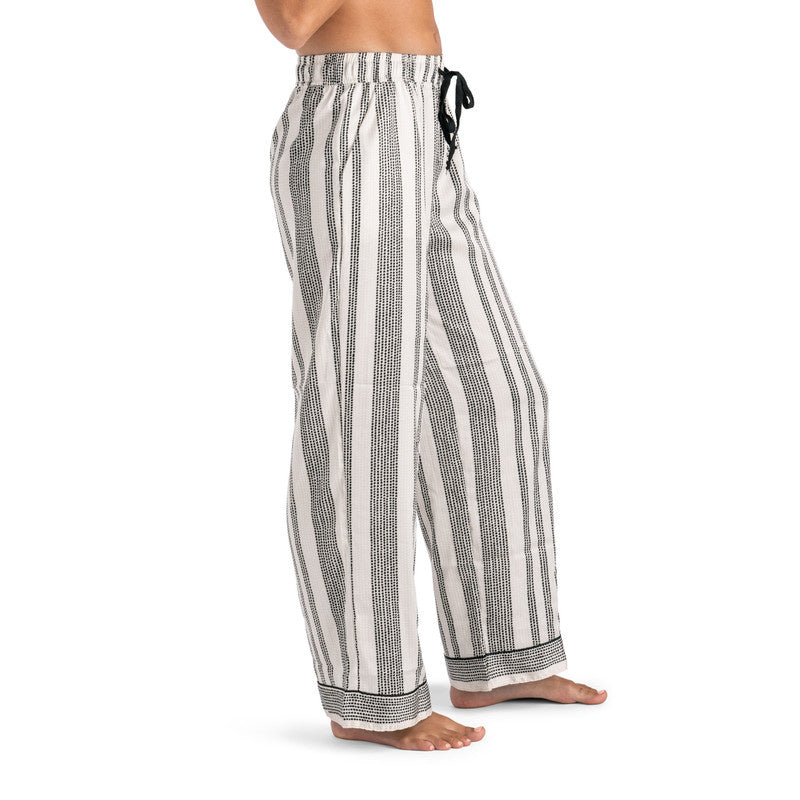 Beauty Sleep Satin Pajama Pants Feline Sleepy — alternate view 9