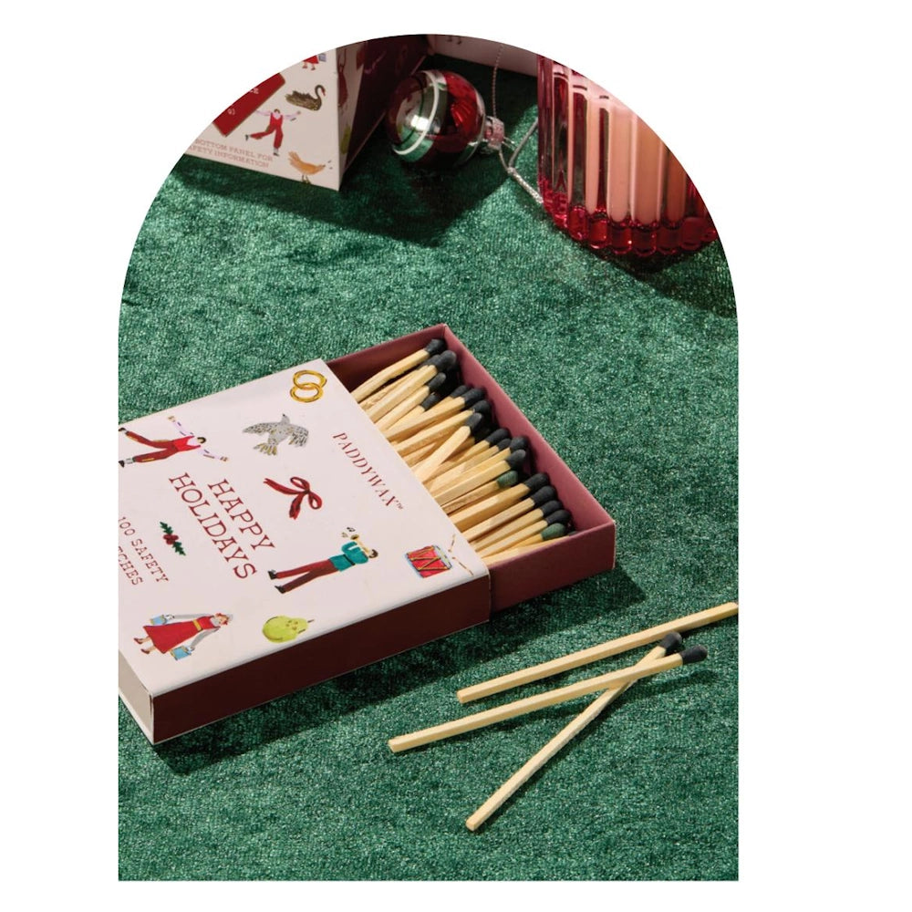 Holiday Jumbo Safety Matches with Foil Accents — alternate view 2