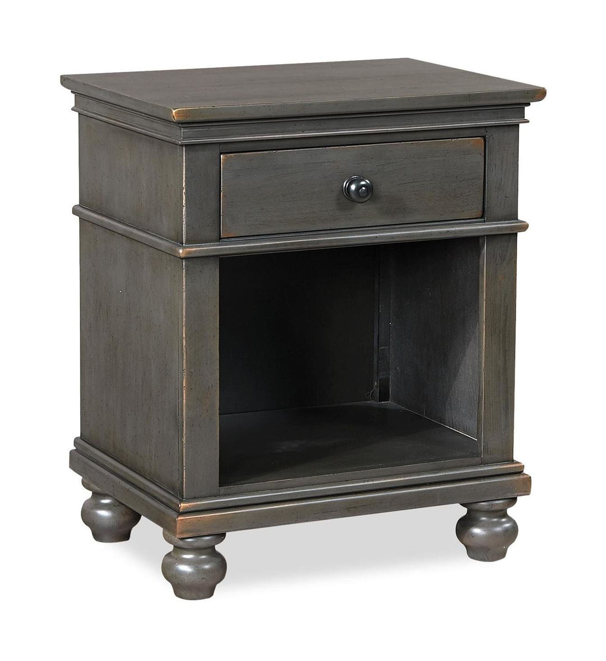 Oxford 1 Drawer Nightstand — alternate view 2