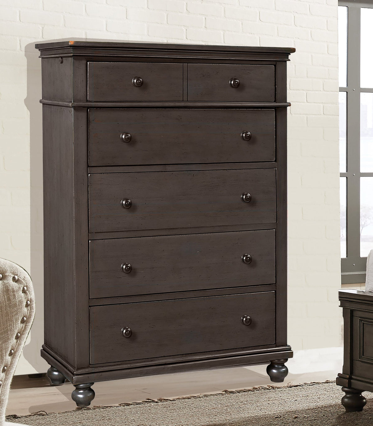 Oxford 5 Drawer Chest — alternate view 5
