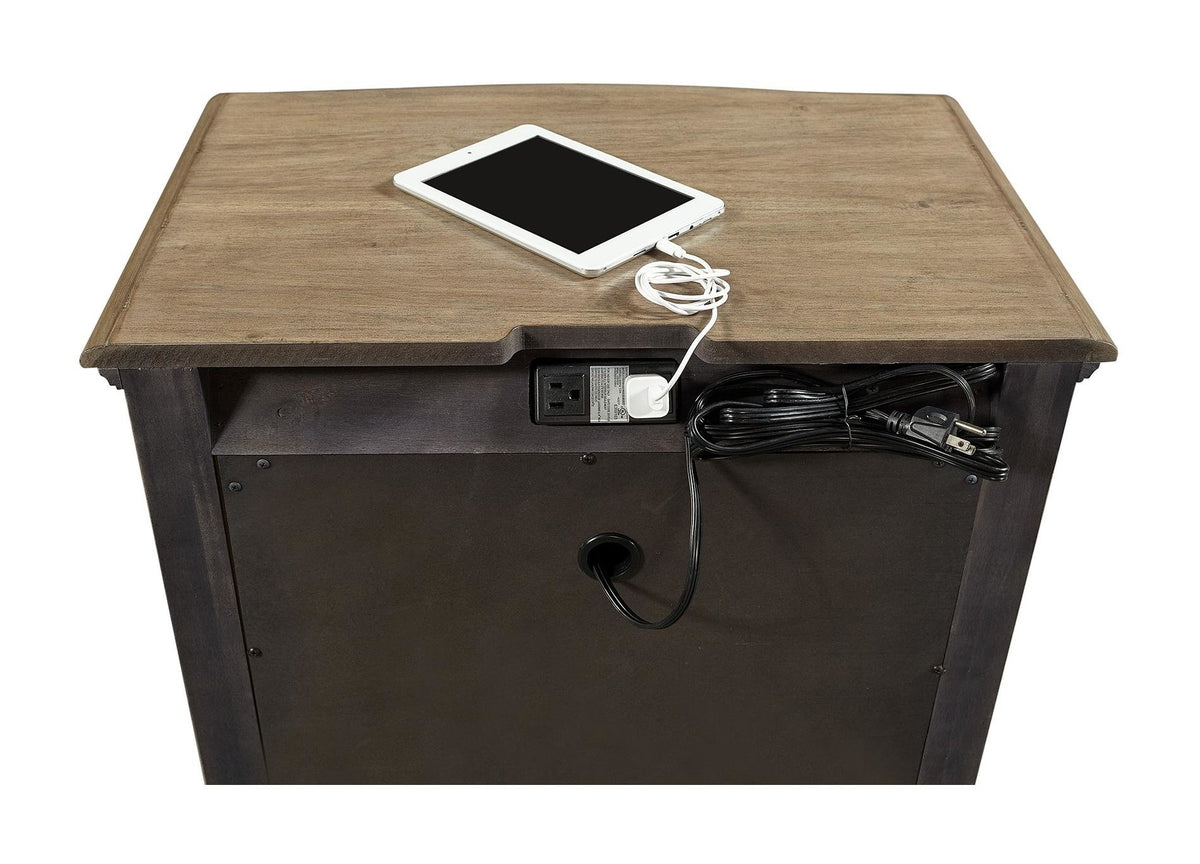 Provence 2 Drawer Nightstand — alternate view 6