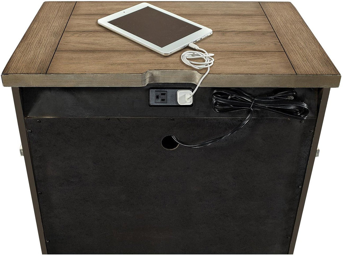 Caraway 2 Drawer Nightstand — alternate view 3
