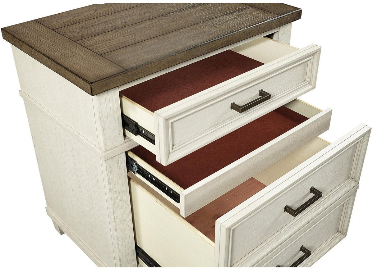 Caraway 2 Drawer Nightstand — alternate view 4