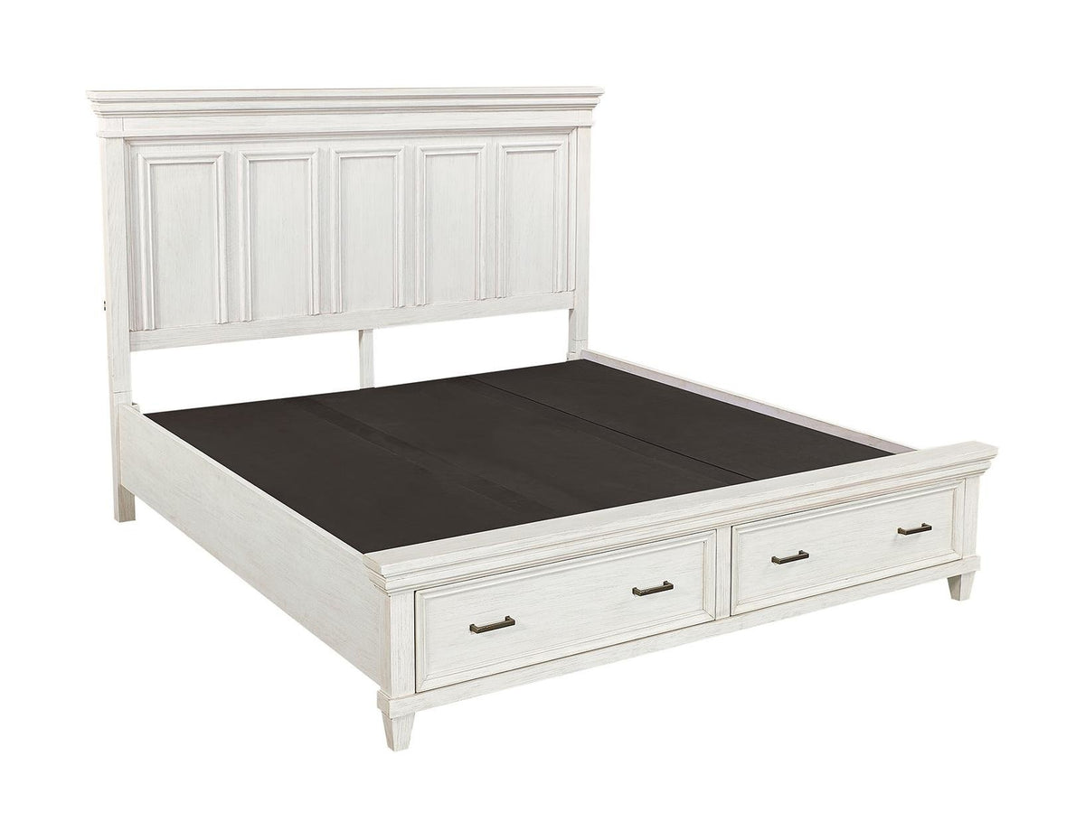 Queen Caraway Panel Bed with Storage — alternate view 6