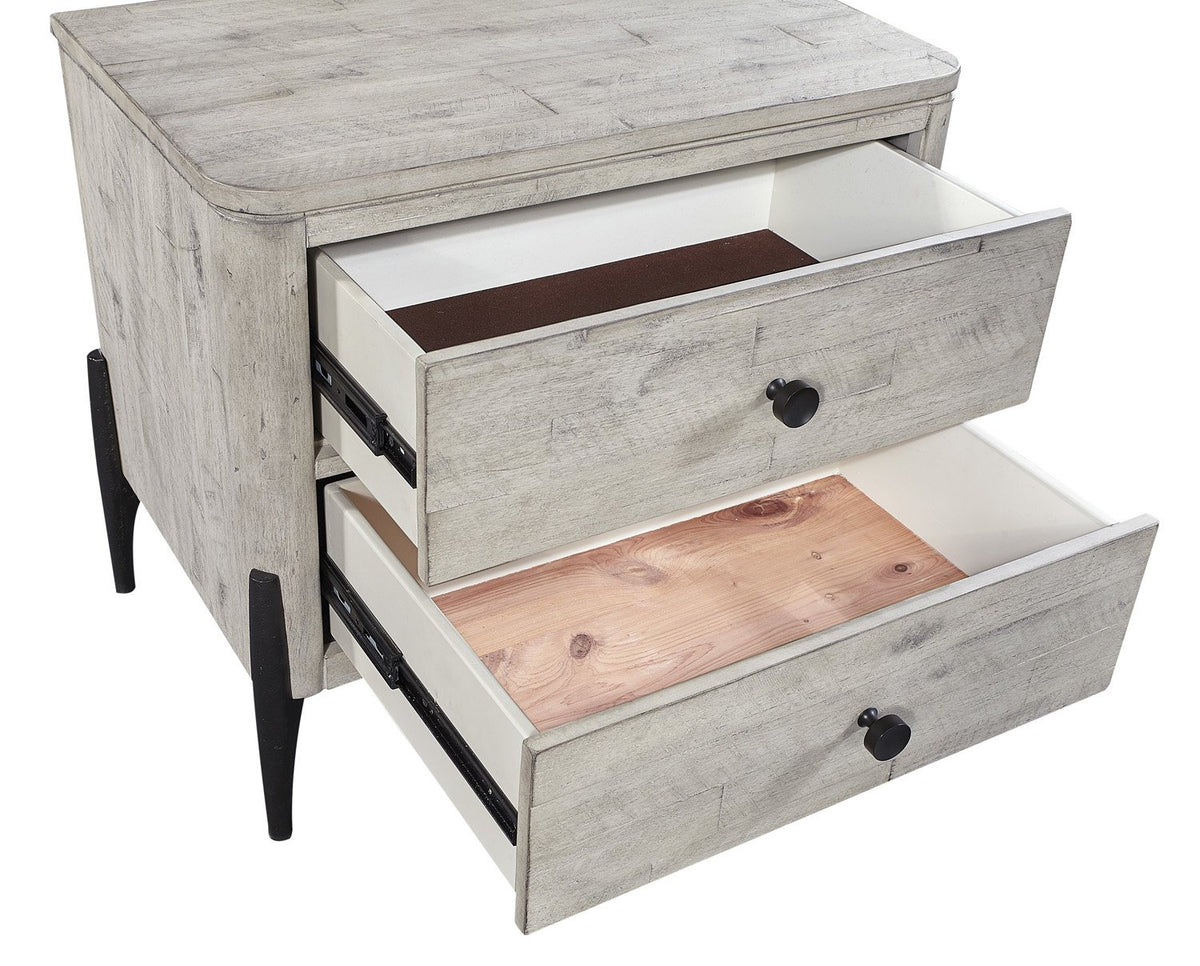 Zane 2 Drawer Nightstand — alternate view 3
