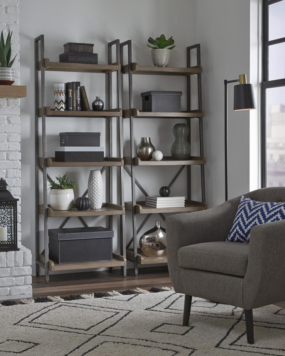 Trellis Open Bookcase — alternate view 4
