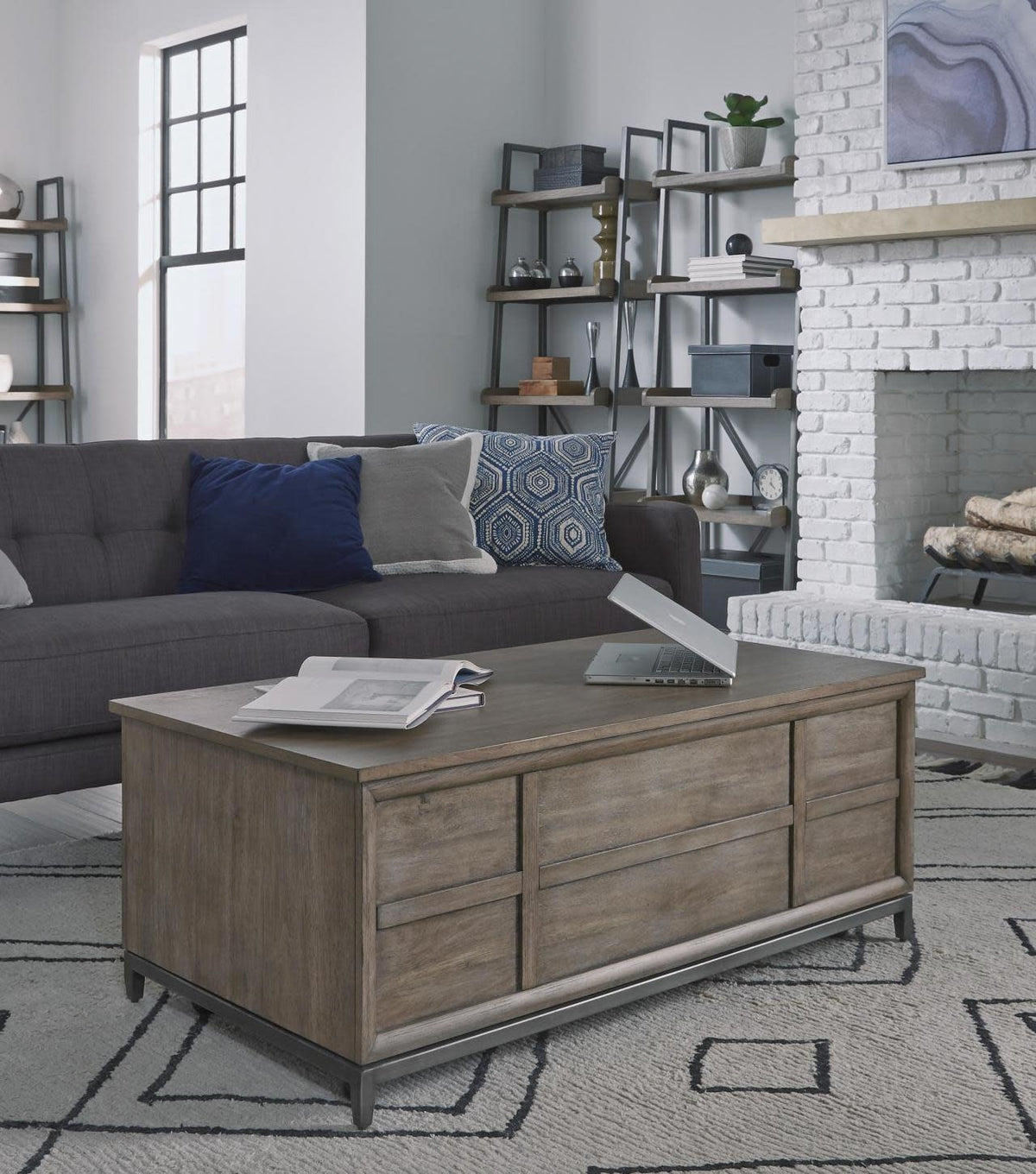 Trellis Lift Top Cocktail Table — alternate view 7