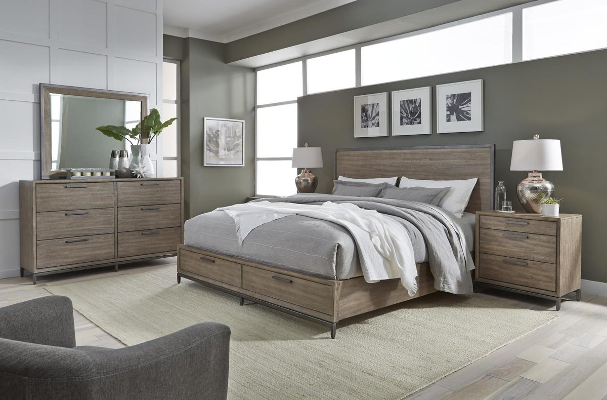 Trellis Queen Storage Bed