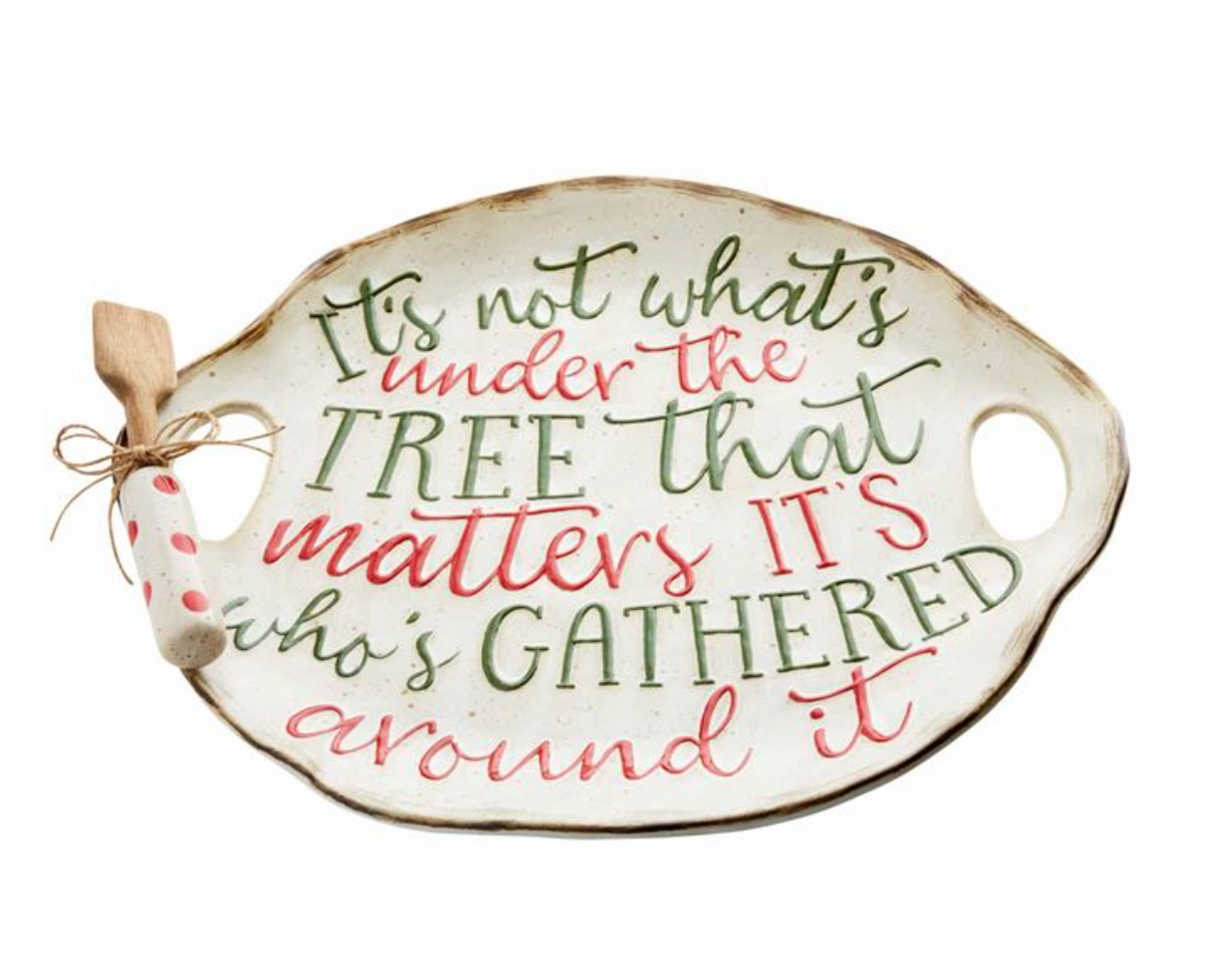 Christmas Farmhouse Cookie Plate