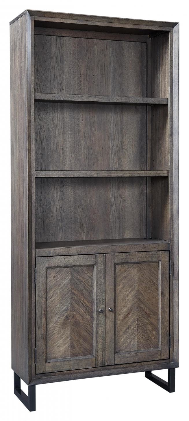 Harper Point Door Bookcase (Fossil) — alternate view 4