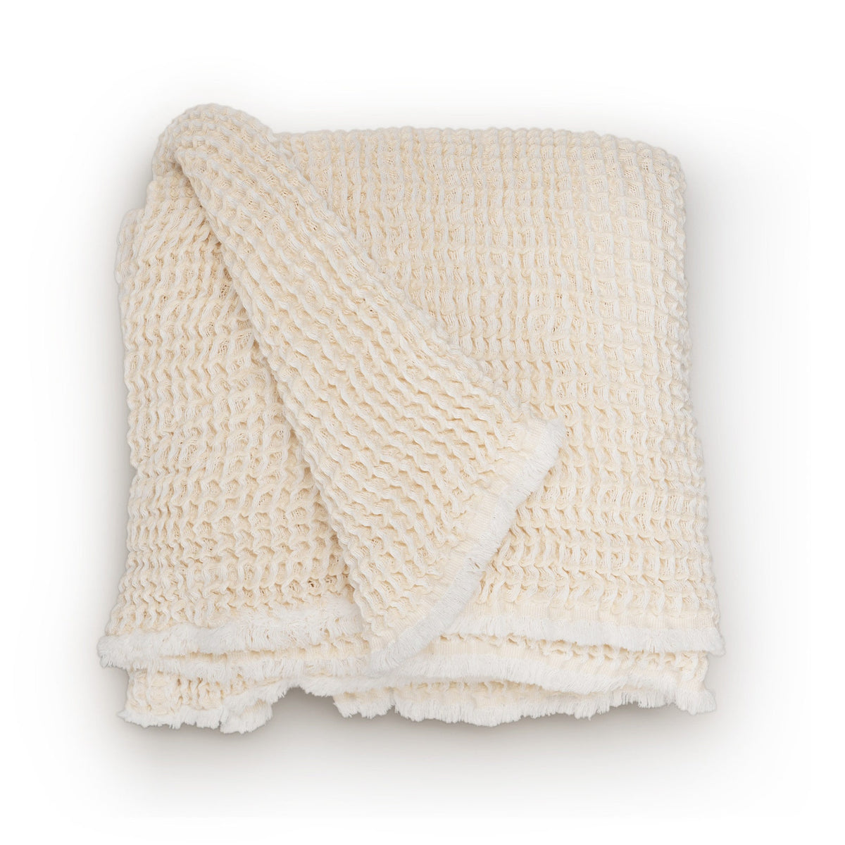 Waffle Knit Throw