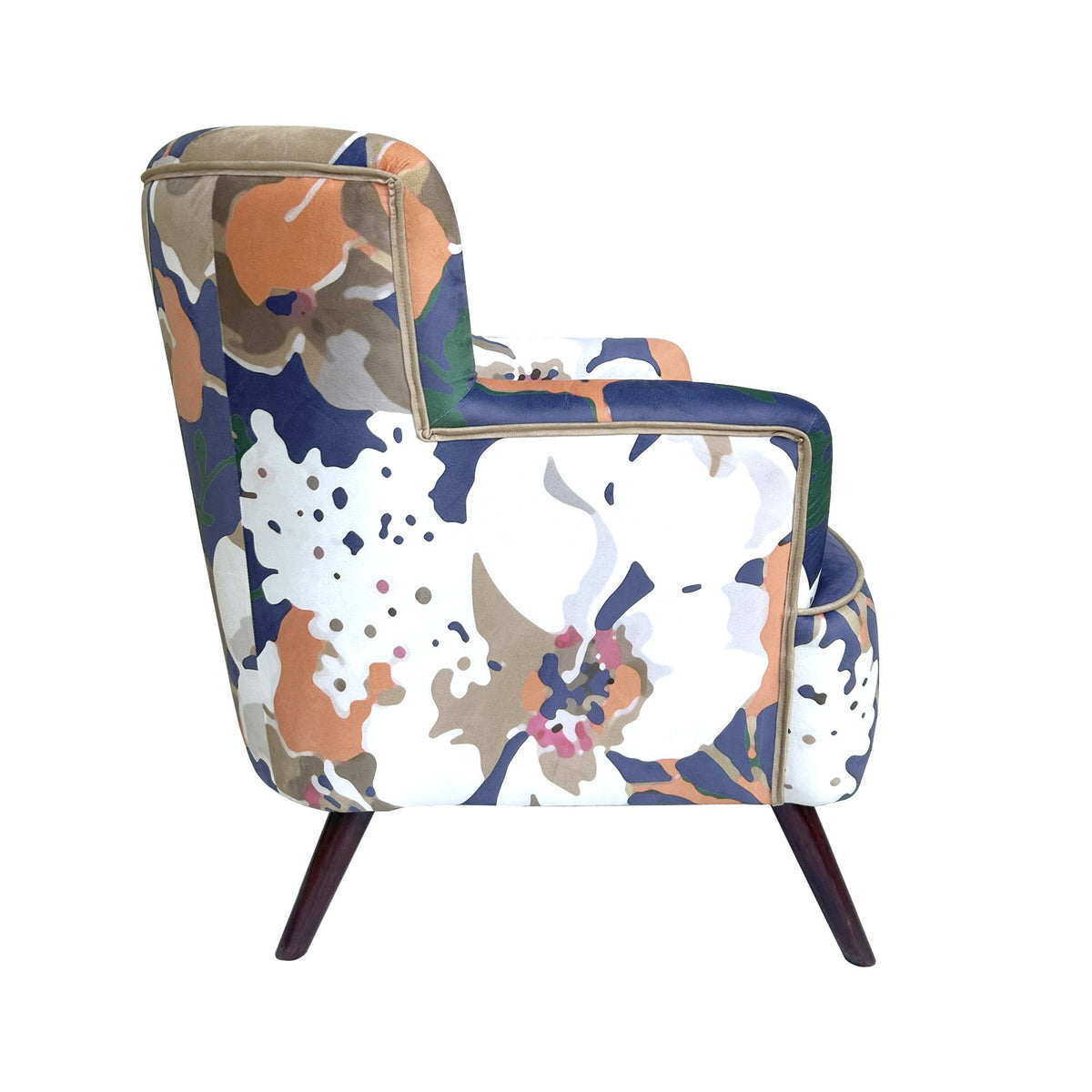 Multi Flowered Accent Chair — alternate view 4