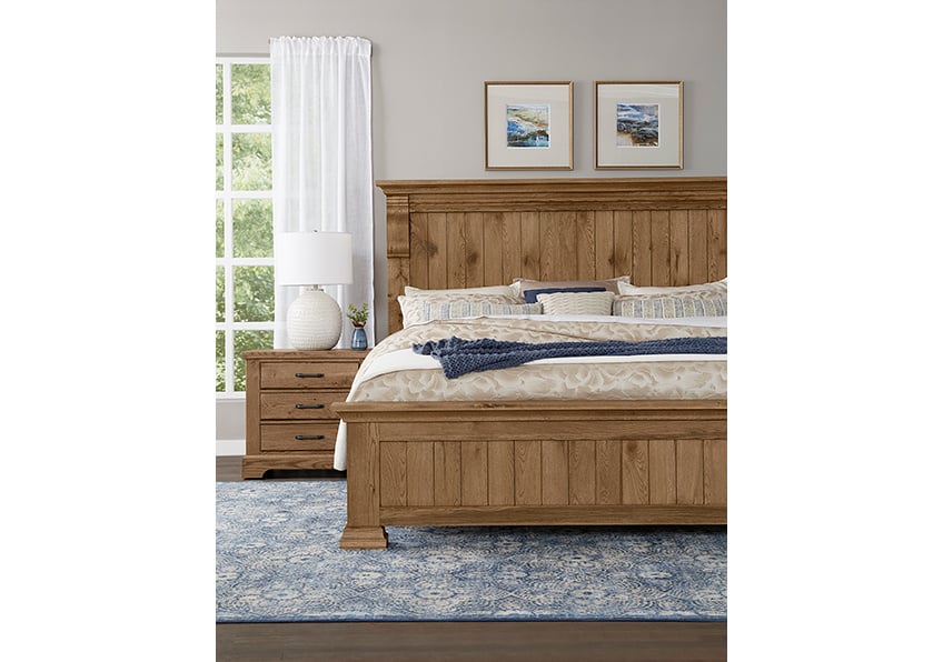 Yosemite 3 Drawer Night Stand — alternate view 2