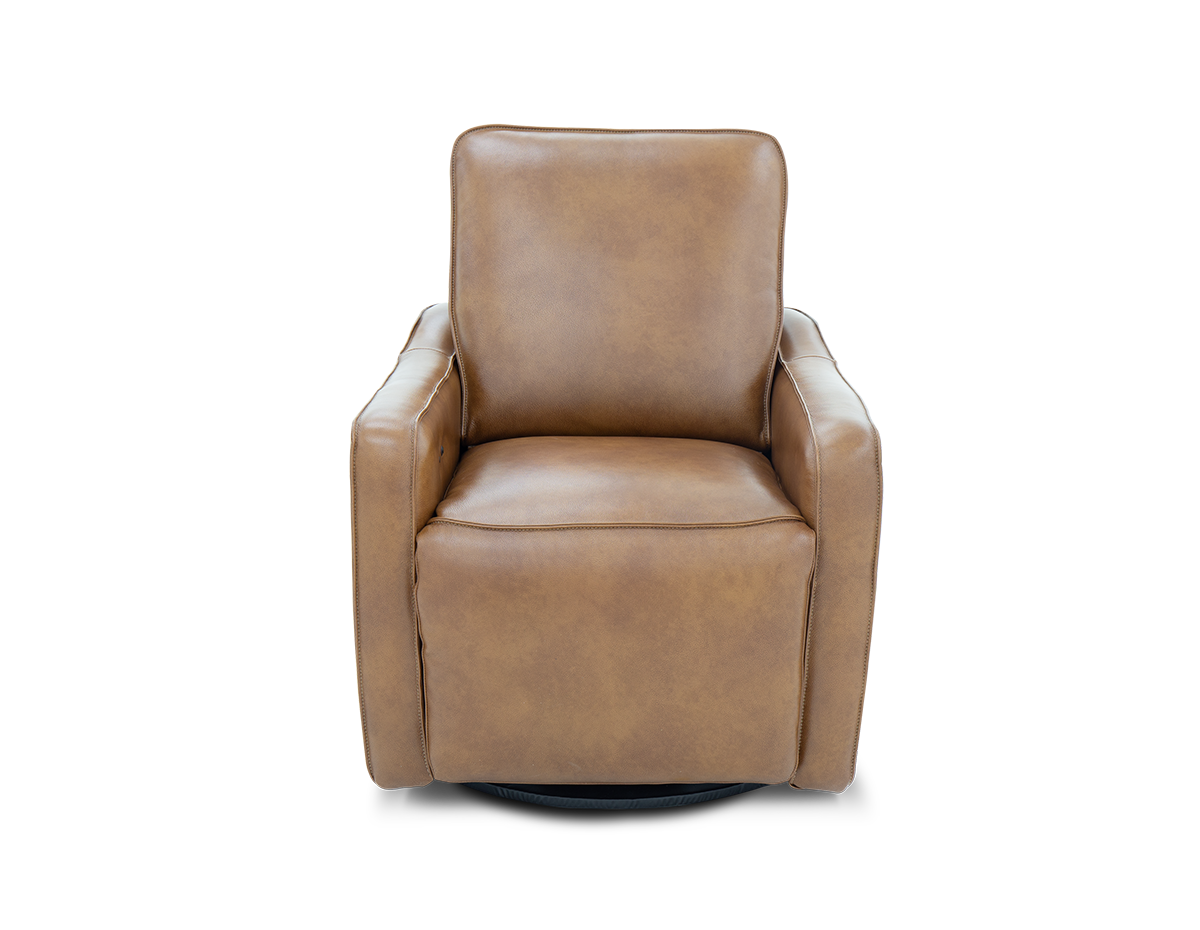 Mara Fresco Honey Swivel Recliner — alternate view 3