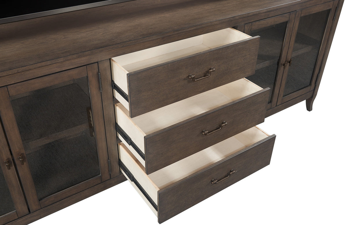 Blakely 95" Console & Hutch — alternate view 3