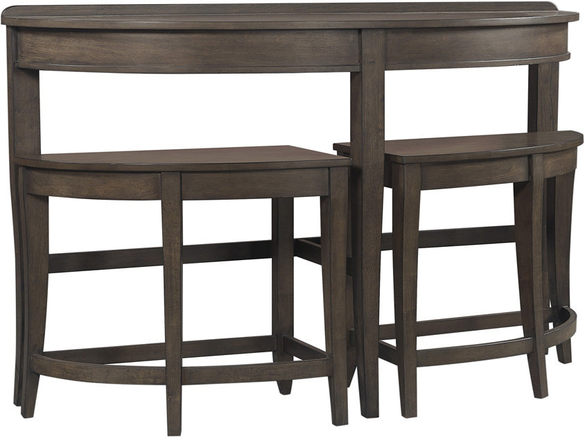 Blakely Sofa Table w/ Stools — alternate view 2