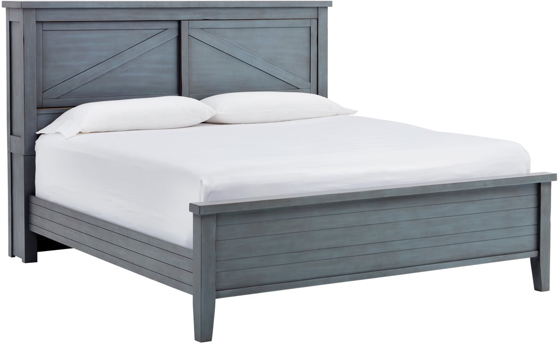 Pinebrook Bookcase Queen Bed — alternate view 4