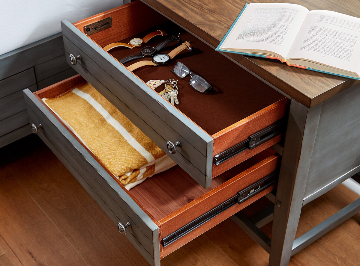 Pinebrook 2 Drawer Nightstand — alternate view 2