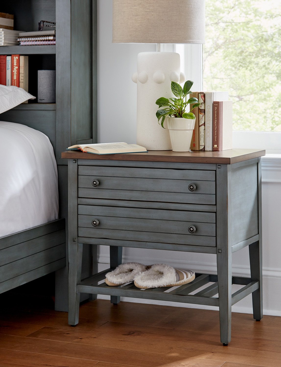 Pinebrook 2 Drawer Nightstand