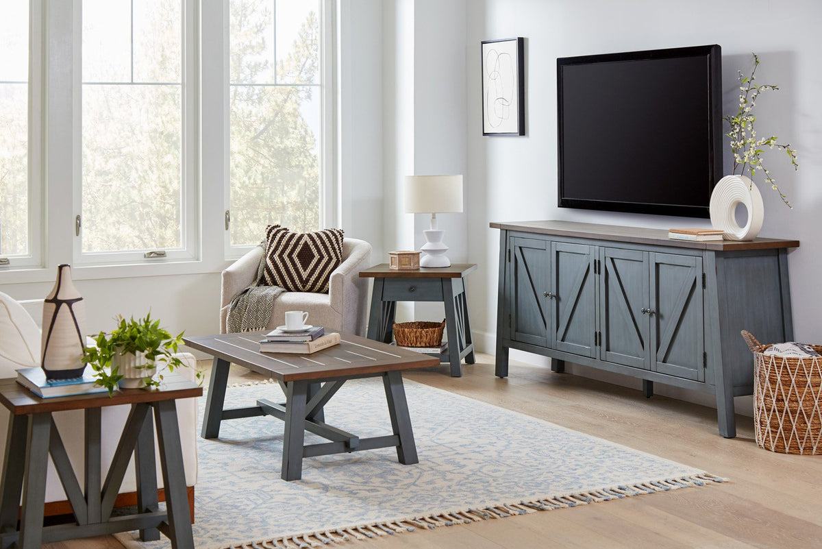 Pinebrook Denim Cocktail Table — alternate view 2
