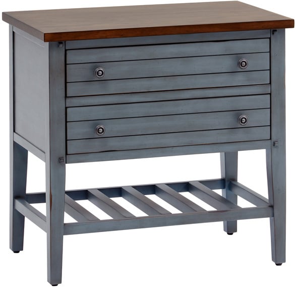 Pinebrook 2 Drawer Nightstand — alternate view 4