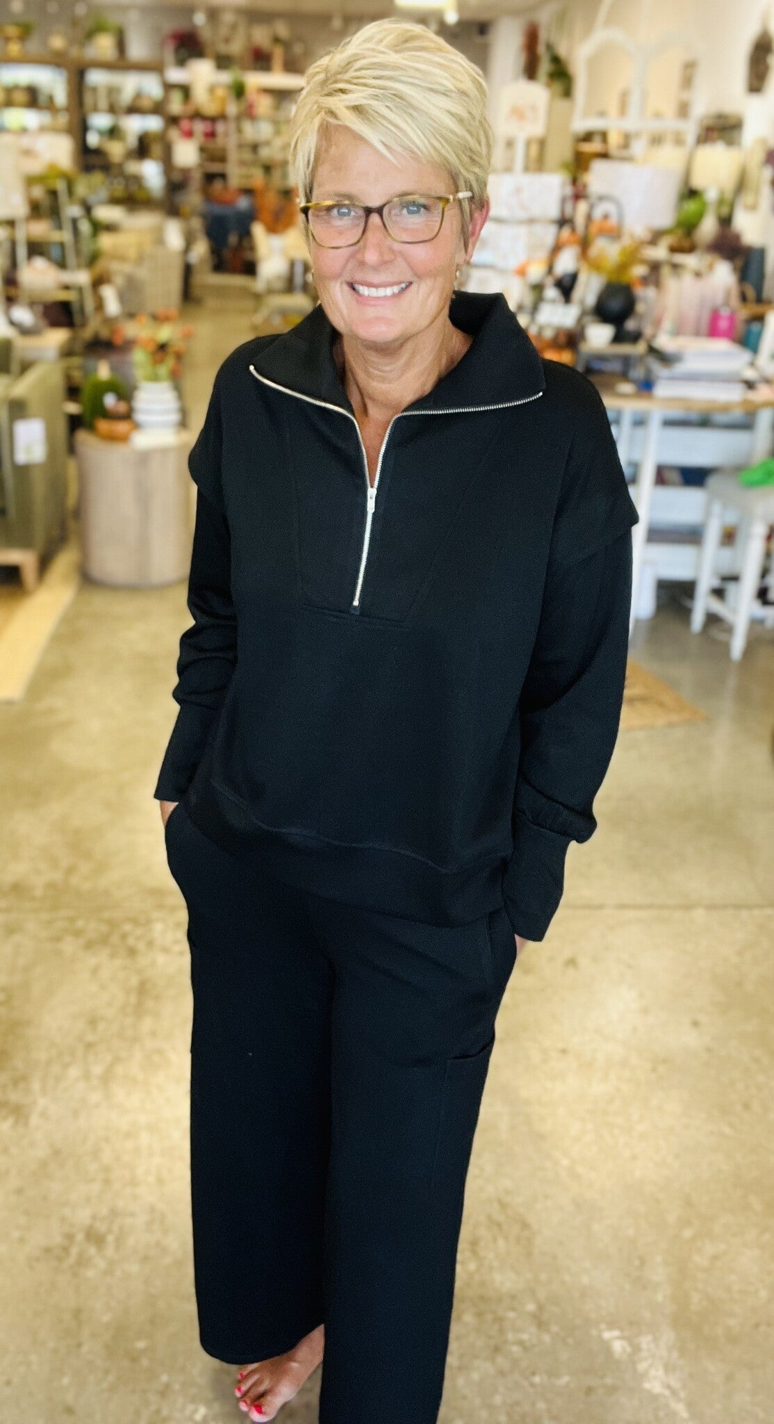 Soft Scuba Long Sleeve Pullover — alternate view 5