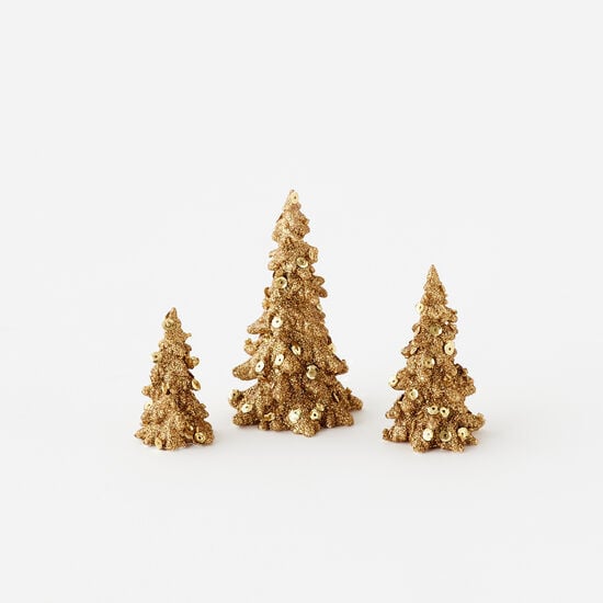 Large Gold Glitter Tree