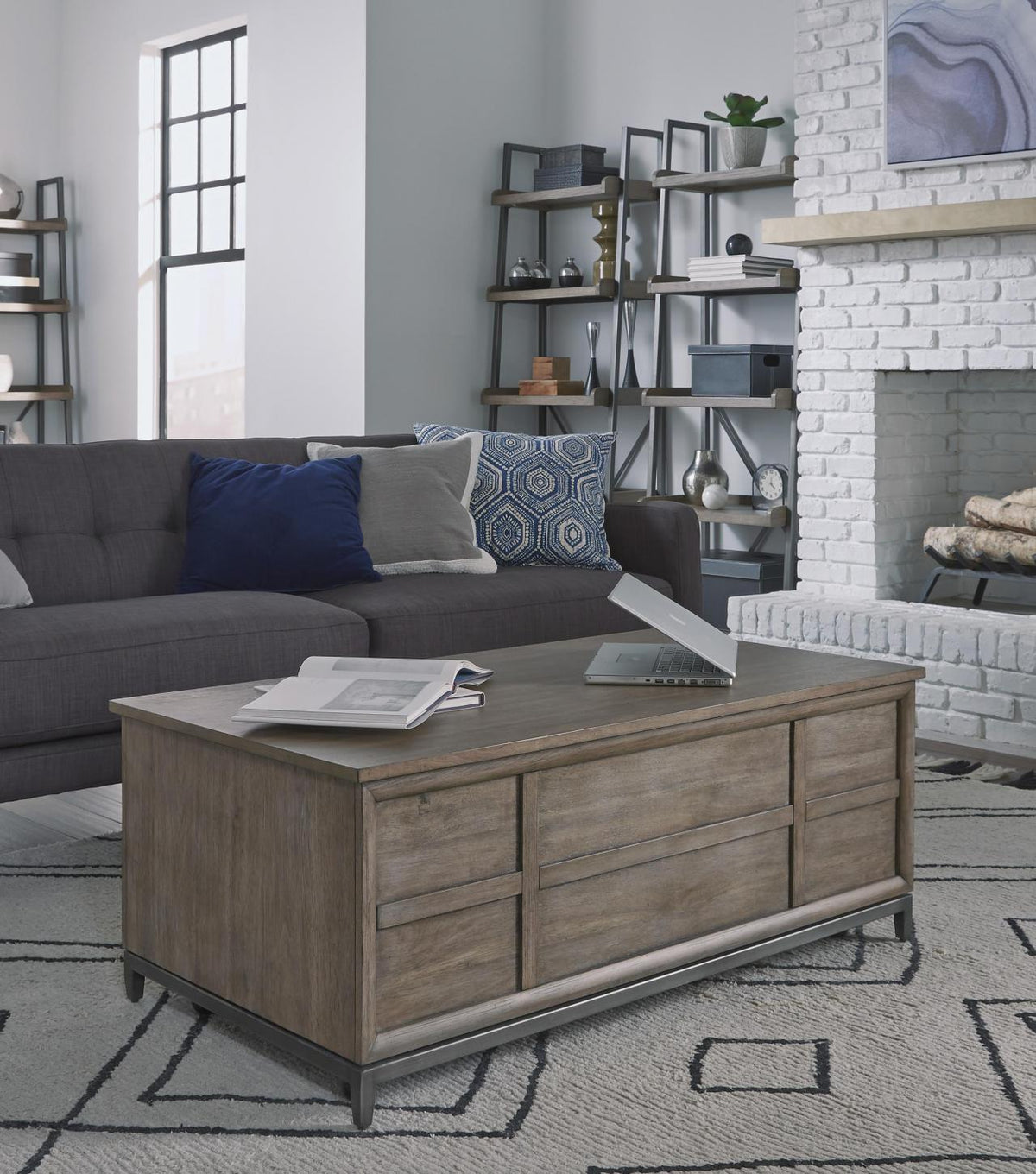 Trellis Lift Top Cocktail Table — alternate view 2