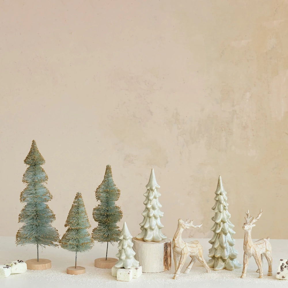 Light Green Stoneware Tree
