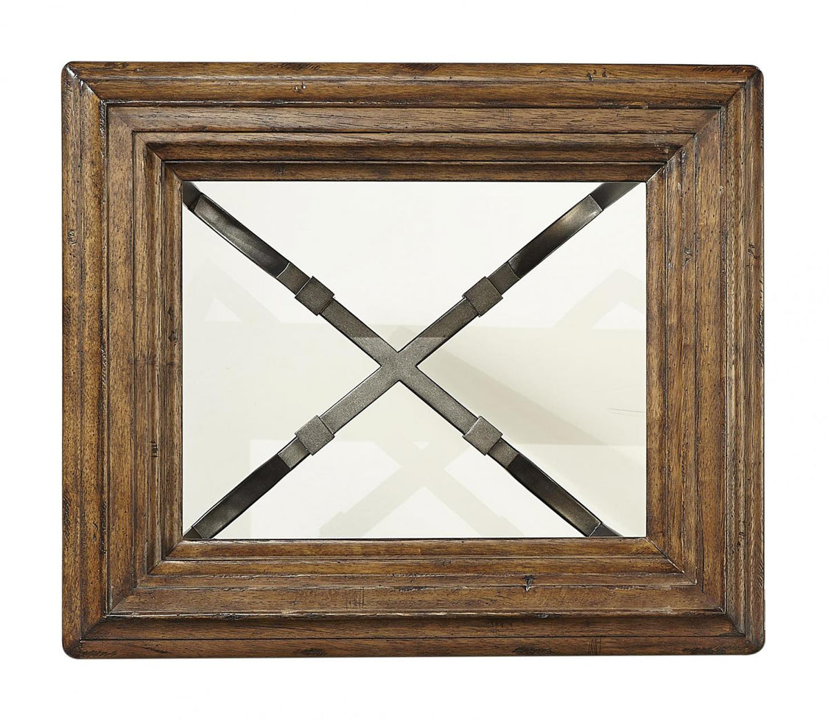 Mosaic End Table W/Glass Top — alternate view 2
