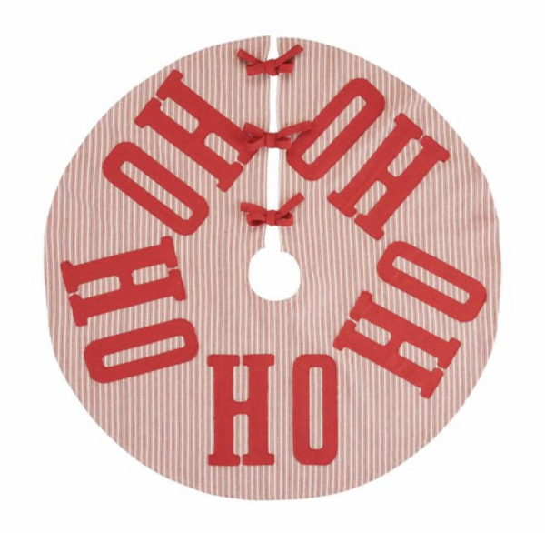 Mudpie Ho Ho Ho Tree Skirt