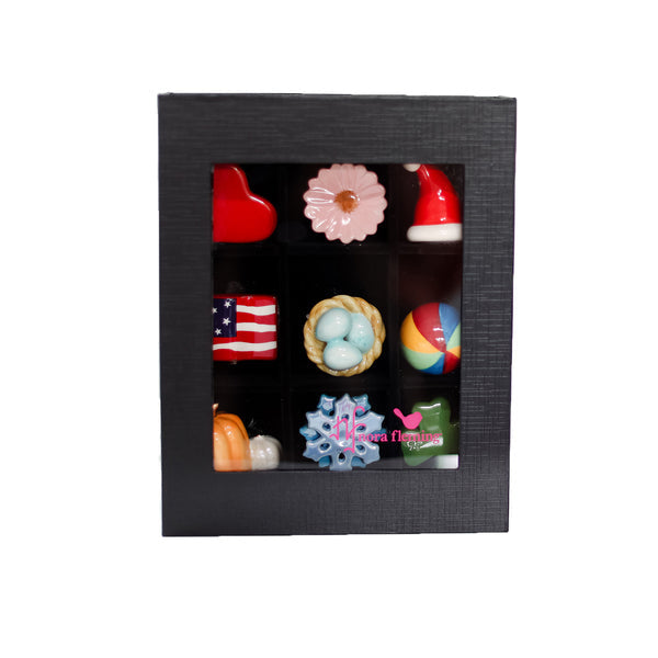9-piece Keepsake Box - Black — alternate view 3