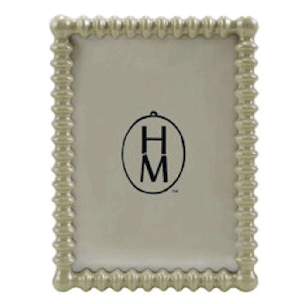 MDF Spindle Photo Frame with Flowers in Vase — alternate view 3