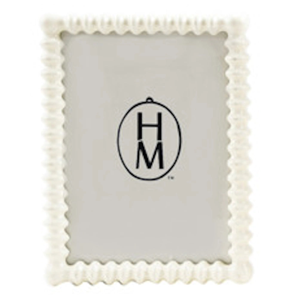 MDF Spindle Photo Frame with Flowers in Vase — alternate view 5