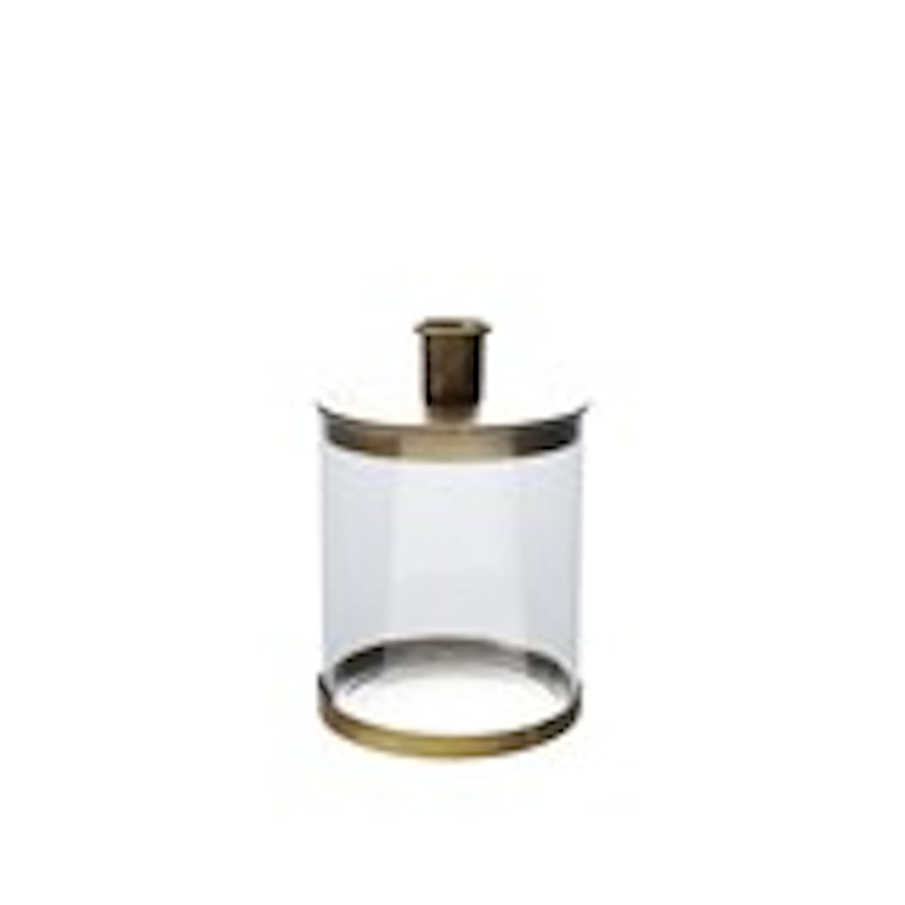 Metal & Glass Taper Holder/Container — alternate view 2