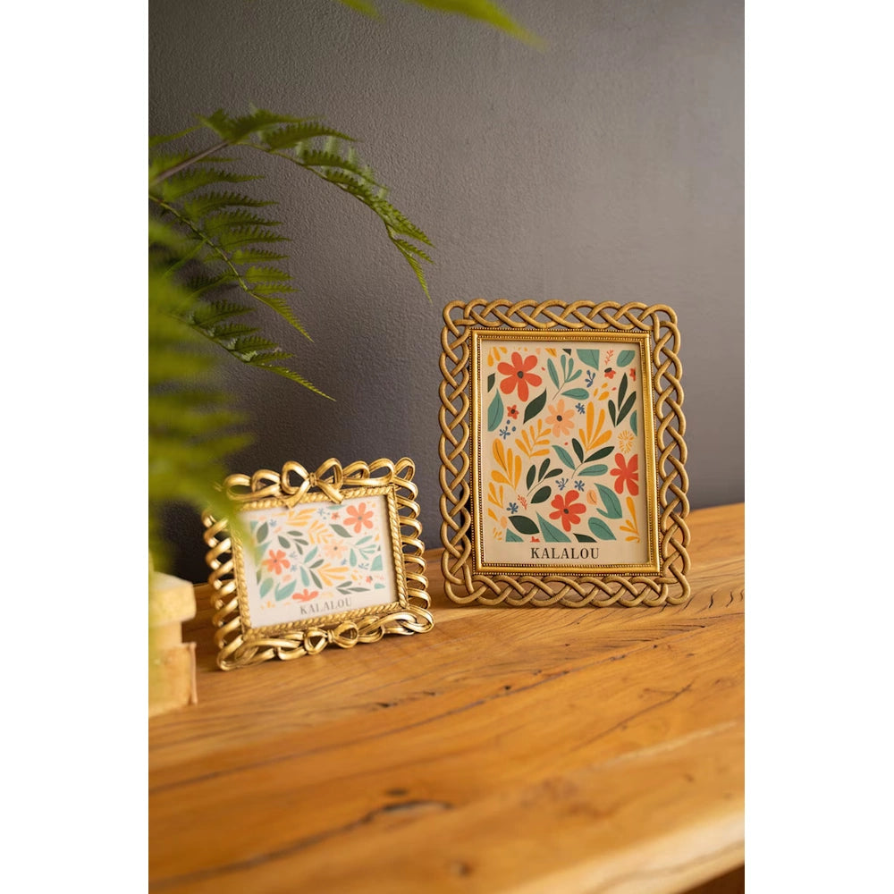 Metal Photo Frame with Bow Detail — alternate view 5