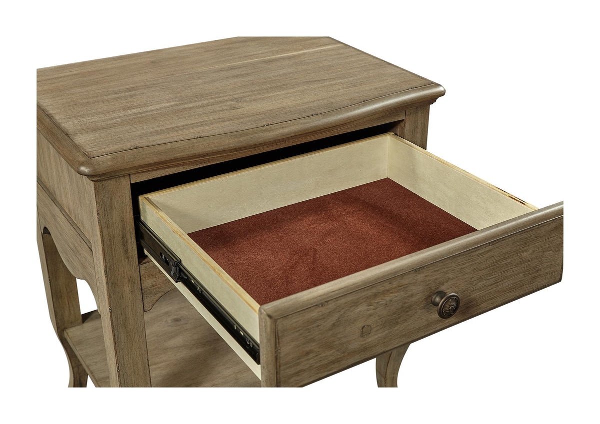 Provence 1 Drawer Nightstand — alternate view 2