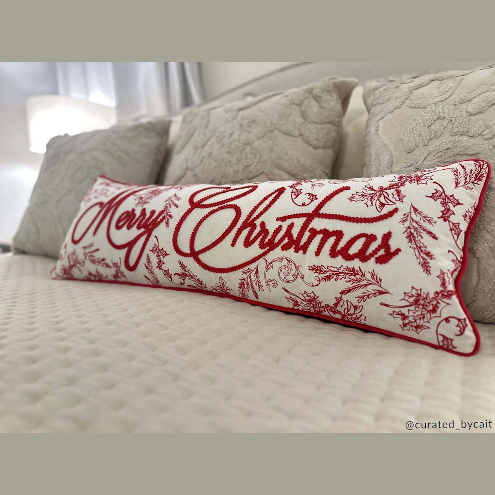 Christmas Embroidered Pillows — alternate view 5