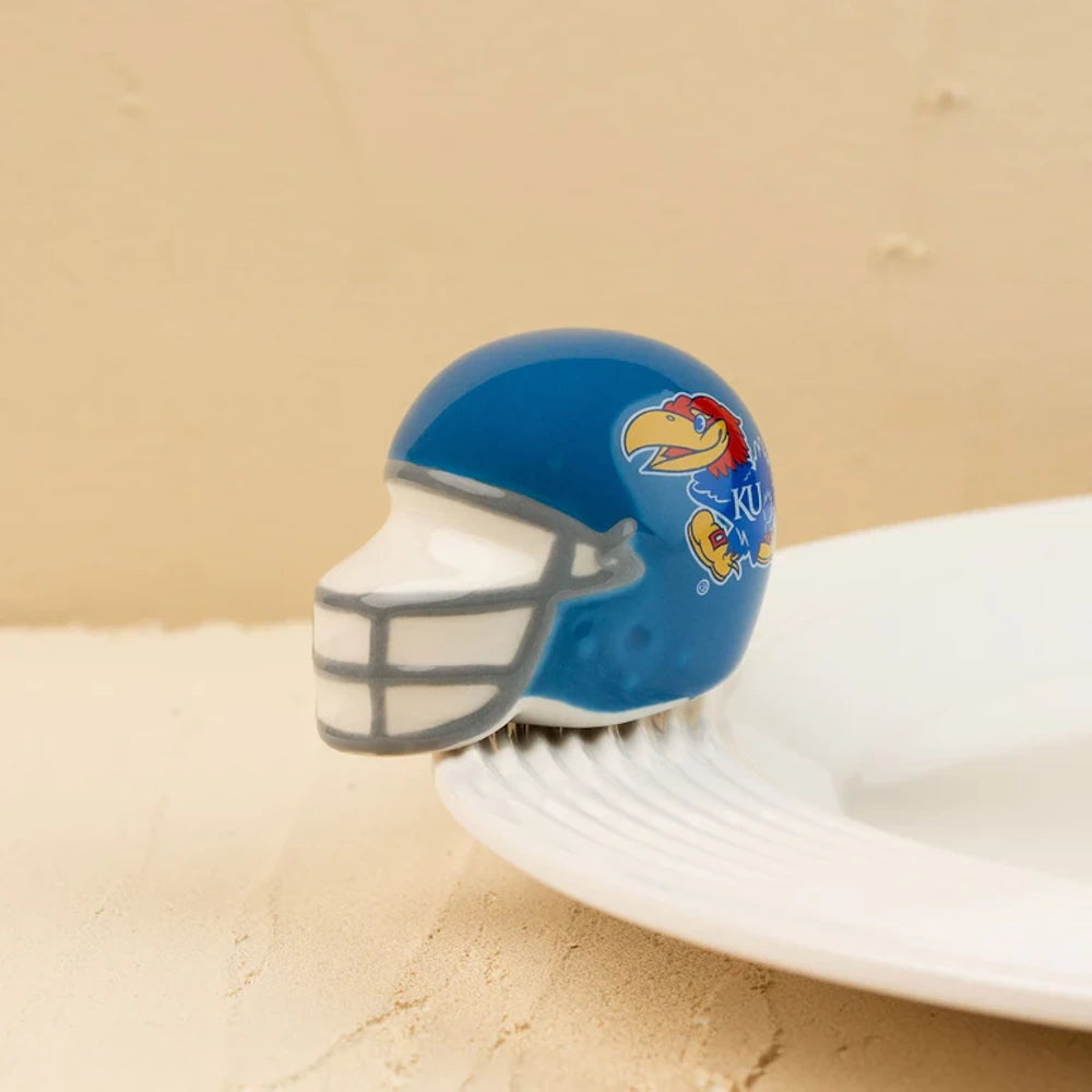 ceramic football helmet Mud Pie Chip & Dip go Jayhawks NFL ST. LOUIS CARDINALS VINTAGE