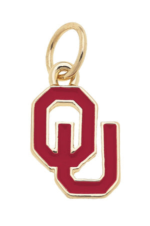 Sports Charms Oklahoma Sooners Enamel Logo