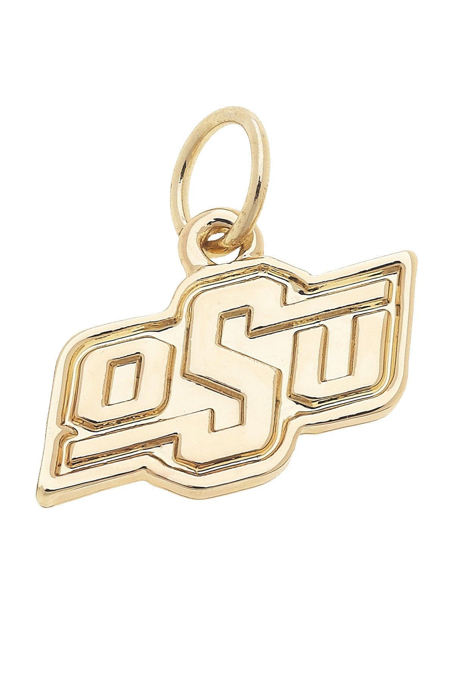 Sports Charms Cowboys Shiny Gold Logo