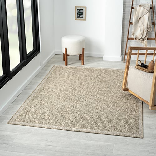 Oslo Tan/Cream 5' x 7' Area Rug