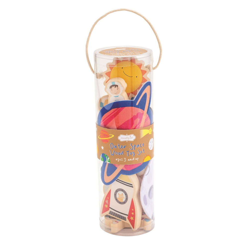 Outer Space Wood Toy Set — alternate view 2