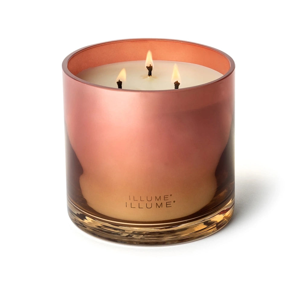 Paloma Petal Statement Glass Candle — alternate view 3