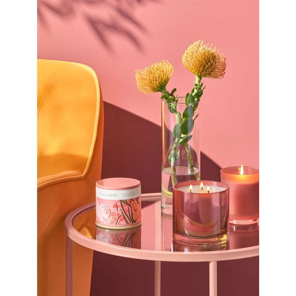 Paloma Petal Statement Glass Candle — alternate view 6