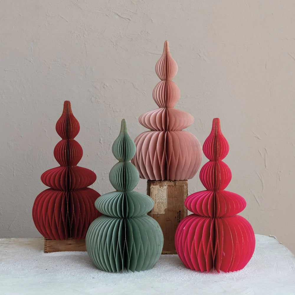 Paper Folding Honeycomb Tree