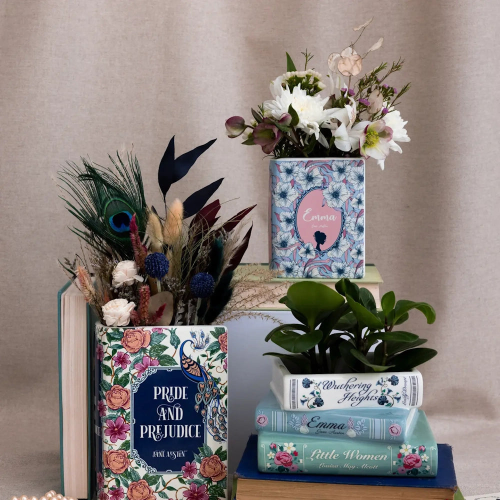 Pastel Classics Stacked Books Planter — alternate view 5