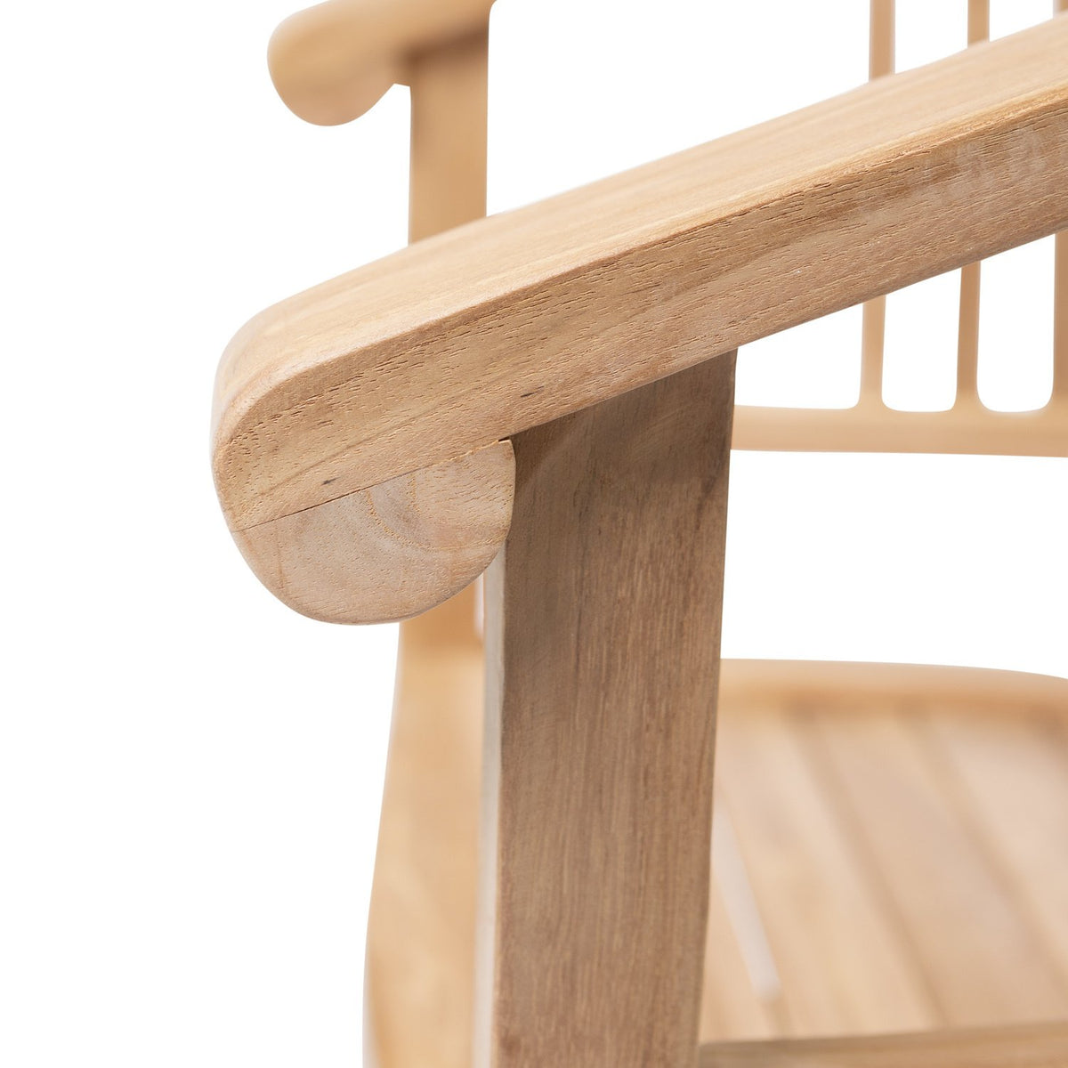 Teak Manhattan Tub Chair — alternate view 4